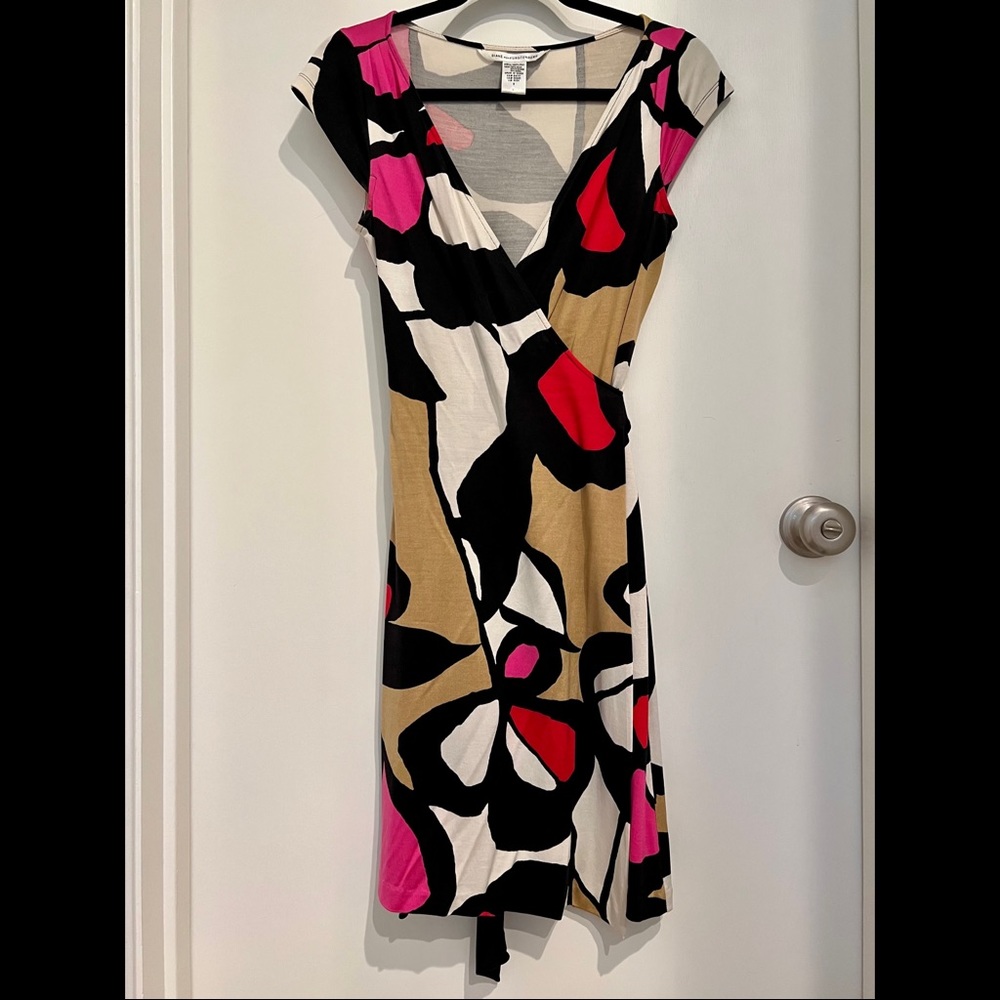 Iconic Diane Von Furstenberg wrap dress